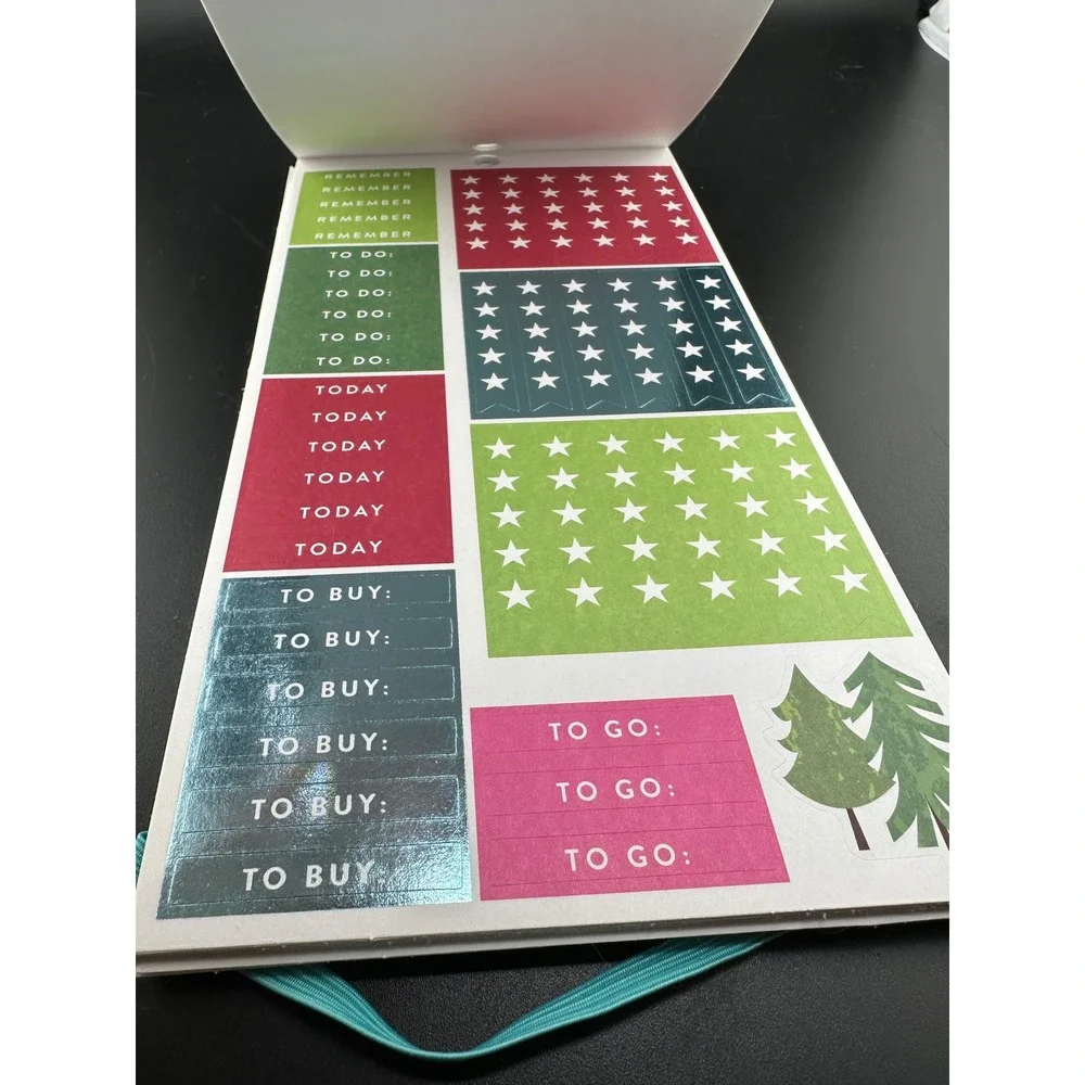 Erin Condren‎ The Happy Planner Seasonal Sticker Book 1557 pieces 90% complete